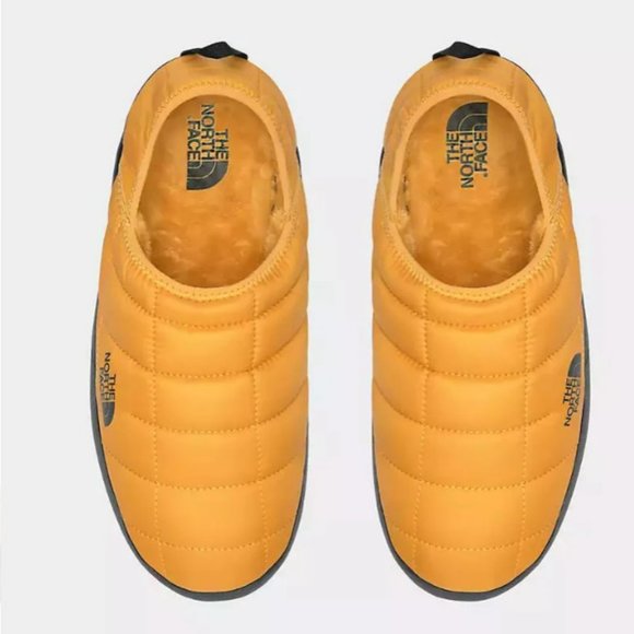 The North Face Thermoball Traction Mule V Thyme Summit Gold Slippers - Picture 3 of 5